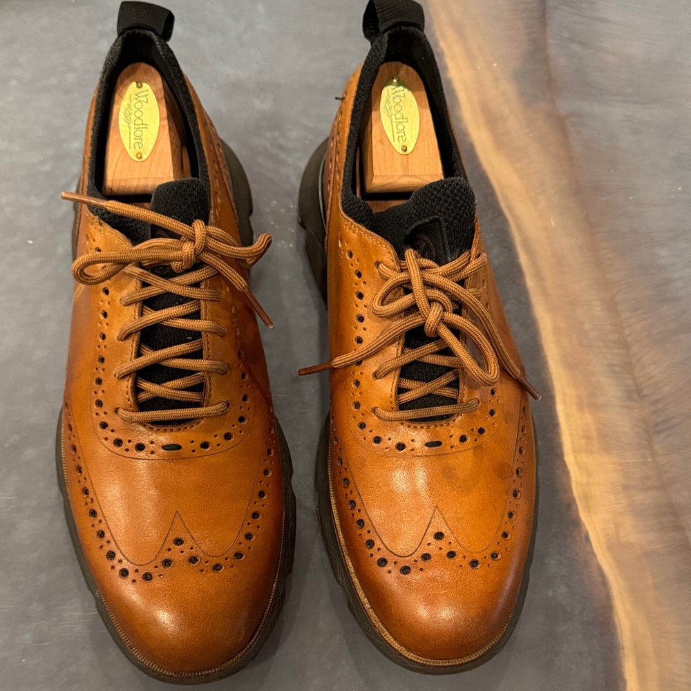 Cole Haan ZeroGrand Remastered Wingtip Oxfords - Picture 2 of 8